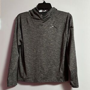 Jordan Men's Charcoal Hoodie Sweater